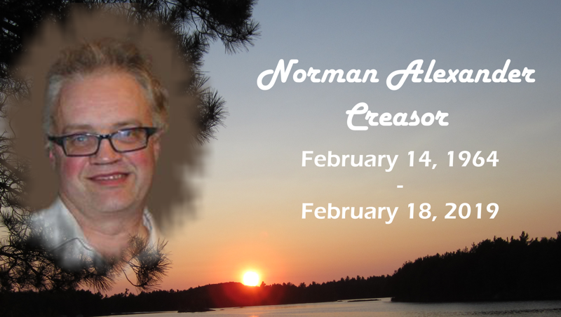 Norman Alexander Creasor tribute.